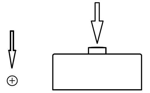 Capacidade alta através da pilha de carga da compressão do furo pequena com estrutura simples
