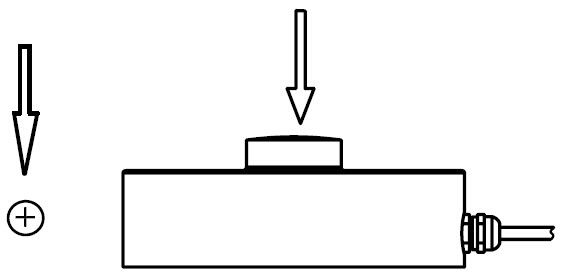 Tipo pilha do botão de carga da compressão do transdutor da compressão das pilhas de carga da escala do caminhão
