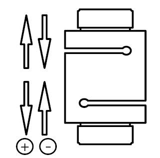 Tipo da pilha de carga S da compressão da tensão da pilha de carga da escala do peso do aço de liga