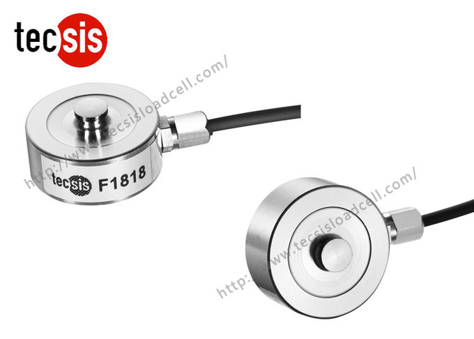 Micro tipo pilha de carga com de aço inoxidável, sensor 100kg do botão da pilha de carga do calibre de tensão
